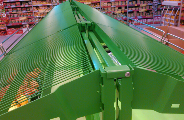 Montaż mebli sklepowych Kaufland