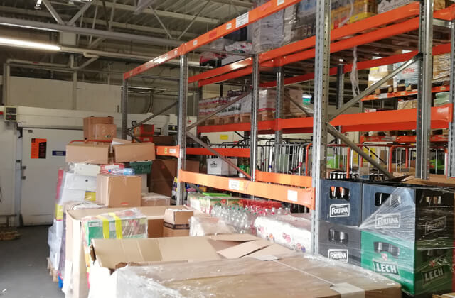 Montaż regałów paletowych