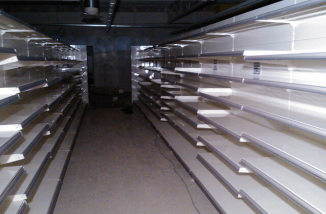 Montaż mebli sklepowych Tesco